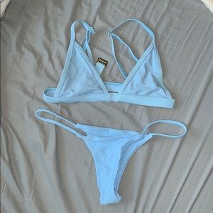 Light blue bikini